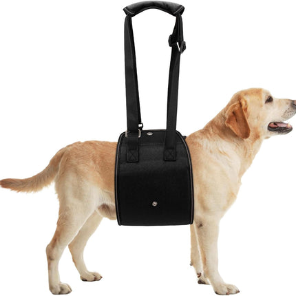 Dog Lift Harness Dog Sling for Large Dogs, Portable Dog Carrier Sling for Back Legs, Ajtable Hip Support Harness for Weak Rear Leg, Assist Senior Disabled Joint Injuried and After ACL.