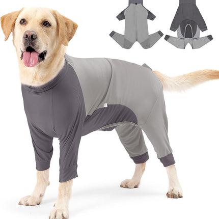 Recovery Suit for Dogs Dog Surgery Suit, Long Sleeve Dog Onesie After Spay Neuter for Female Dogs, Dog Surgical Recovery Body Suits to Prevent Licking Shedding Cone Alternative.