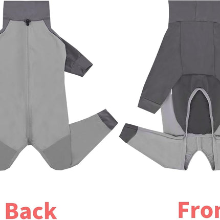 Recovery Suit for Dogs Dog Surgery Suit, Long Sleeve Dog Onesie After Spay Neuter for Female Dogs, Dog Surgical Recovery Body Suits to Prevent Licking Shedding Cone Alternative.