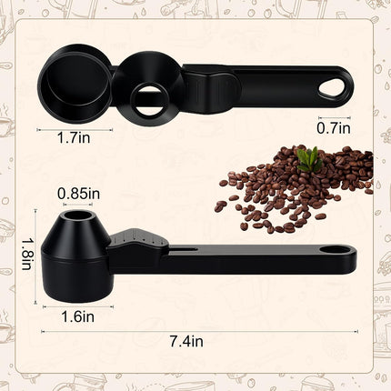 Coffee Scoop & Funnel for Reusable K Cup Refillable Coffee Pods, 2 Tablespoon Slide Coffee Measuring Funnel Scooper,1PCS.