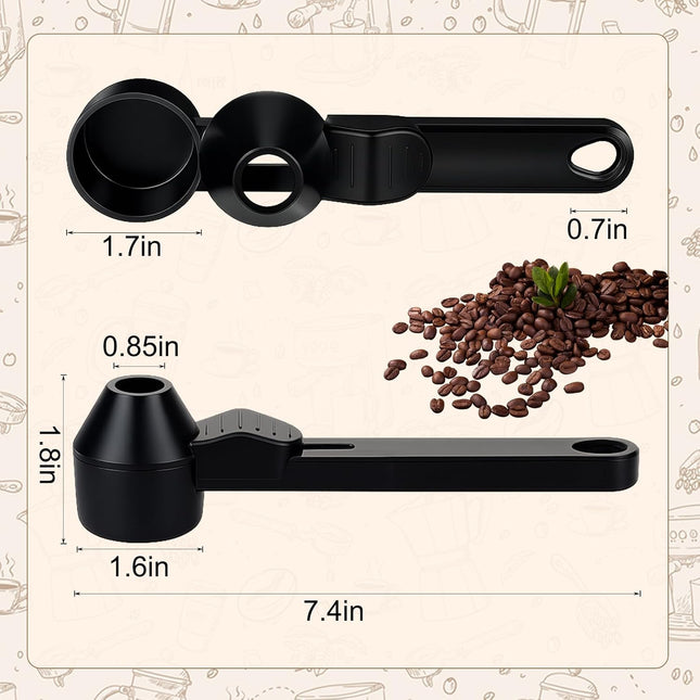 Coffee Scoop & Funnel for Reusable K Cup Refillable Coffee Pods, 2 Tablespoon Slide Coffee Measuring Funnel Scooper,1PCS.
