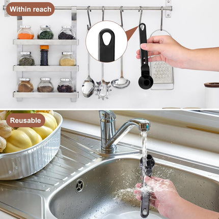 Coffee Scoop & Funnel for Reusable K Cup Refillable Coffee Pods, 2 Tablespoon Slide Coffee Measuring Funnel Scooper,1PCS.