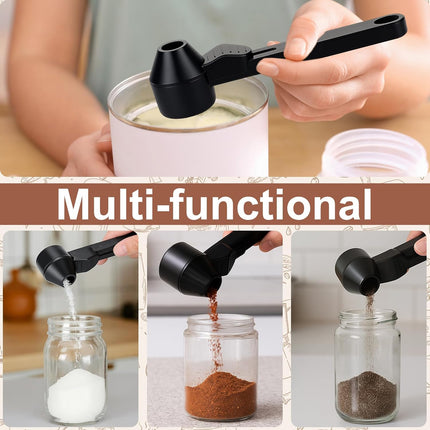 Coffee Scoop & Funnel for Reusable K Cup Refillable Coffee Pods, 2 Tablespoon Slide Coffee Measuring Funnel Scooper,1PCS.