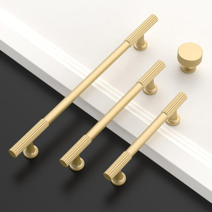 10 Pack Brushed Gold Kitchen Cabinet Knobs Drawer Cabinet Hardware Zinc Knobs for Dresser Drawers.