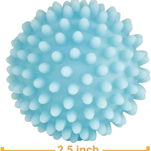 Reusable Laundry Dryer Balls - Eco Friendly Fabric Softener Alternatives Soften and Fluff Laundry Wrinkle Release(Set of 4 Random Color).