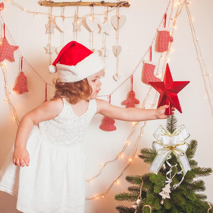 Pull Bows for Gift Wrapping, 15 PCS Large Gift Bow Bulk for Presents Package, Gift Baskets, Christmas, Wedding, and Party Decor (White with Tulle & Gold line, 6 inches).