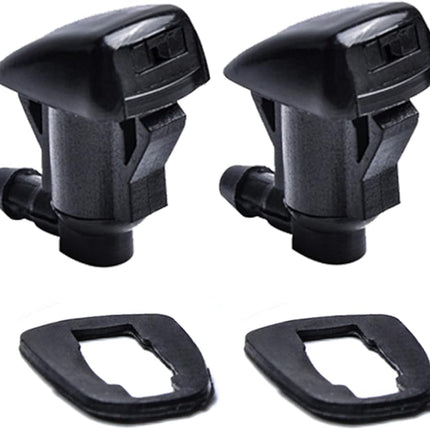 Toyota Windshield Washer Nozzles Kit - Replaces OEM #85381-AE020, Fits 04-10 Sienna, 05-12 Corolla, 04-08 Solara, 00-05 Tundra.