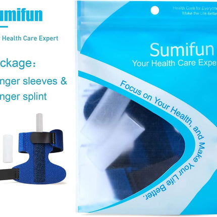 Finger Brace, Trigger Finger Splint for Index Middle Ring Pinky Finger Arthritis Pain, Tendon Injury, Broken Mallet Finger Stabilizer Supports for Dislocated Knuckle Immobilizer Wrap for.