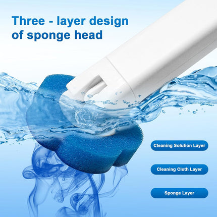 Disposable Toilet Brush with 48 Refills,Toilet Cleaning Supplies,Toilet Wand Brush Starter Kit,Wall Mounted Toilet Bowl Cleaner Brush with Holder for Bathroom Deep Cleaning & Hygiene (White).