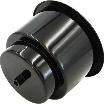 Black Plastic Cup Drink Holder Insert with Drain for Marine Boat RV Camper, 4PCS.