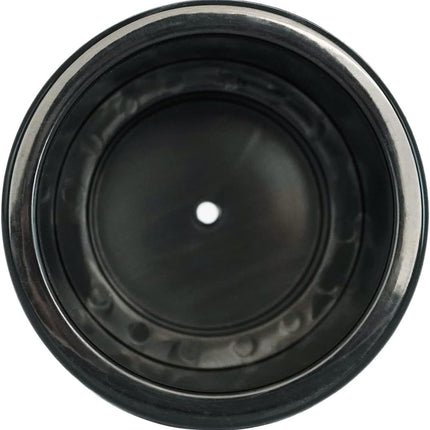 Black Plastic Cup Drink Holder Insert with Drain for Marine Boat RV Camper, 4PCS.