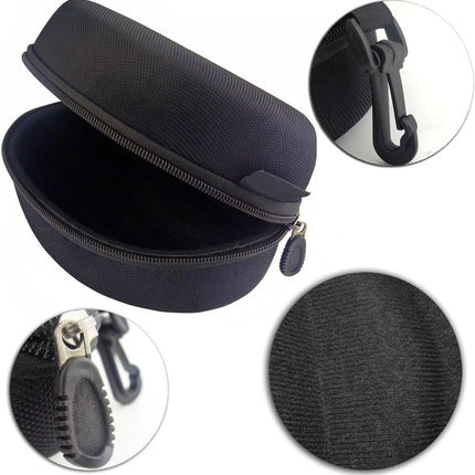 Big Large Hard Sports Glasses Case, SKI Snowboard Snow Goggles Box, Sports Glasses Storage Holder.