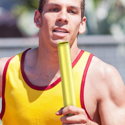 3 Pcs Aluminum Track Field Relay Baton Race Batons Equipments Running Track Relay Batons Suitable for Sports Outdoor Practice Athlete Students Office Field Race Tools.