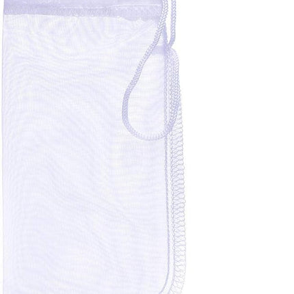 Media Filter Bag Aquarium Extra Fine,Reusable 180 Micron Drawstring Mesh Filter Bags for Very Fine Resins Filter (7.5"*3.6" (6 Pack)).