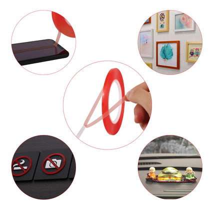 Double Sided Adhesive Tape 5mm / 10mm x 25M Heat Resistant High Adhesion Transparent Acrylic Tape, LCD Screen Repair Sticker for Cell Phone Touch Screen Repair.