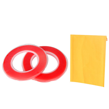 Double Sided Adhesive Tape 5mm / 10mm x 25M Heat Resistant High Adhesion Transparent Acrylic Tape, LCD Screen Repair Sticker for Cell Phone Touch Screen Repair.