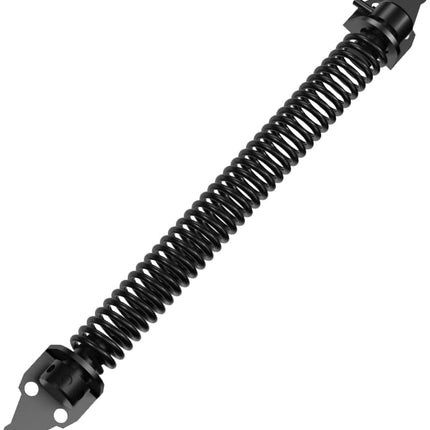 2 Pack 14" Fence gate Spring self Closing and Adjustable for Wooden or Vinyl Fence,Carbon Steel,Black(gate spring-14-2").