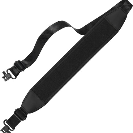 Two Point Sling with Swivels, Comfortable Neoprene Padded, Length Adjustable Shoulder Strap for Outdoors.