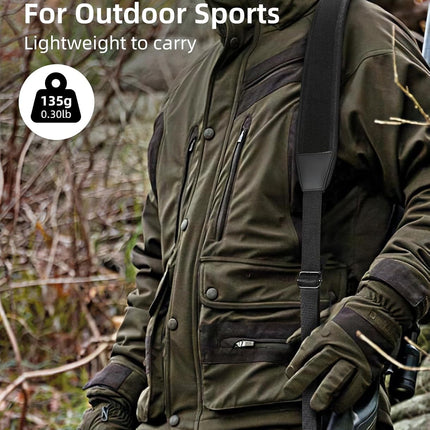Two Point Sling with Swivels, Comfortable Neoprene Padded, Length Adjustable Shoulder Strap for Outdoors.