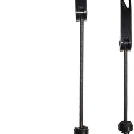 Road Mountain Bicycle MTB Wheel Hub Front and Rear Skewers Quick Release Clip Bolt Lever Axle QR 145/180 mm, a Pair.