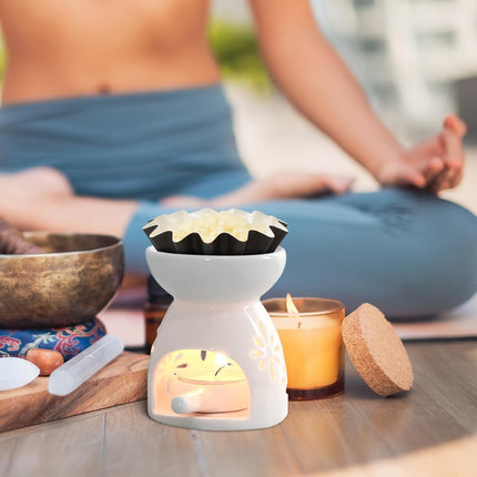 70P Wax Melt Liners, Reusable Wax Warmer Liners for Any Wax Cubes, Leakproof Wax Melt Cups for Scented Candle, Plug in Warmers, Electric Wax Melters and Wax Burner(Black).