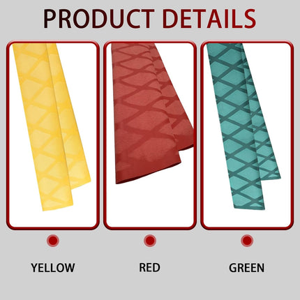 X-Tube Heat Shrink Wrap Tubing 39"&64" Lengths for Rod Grips-5 Color 14 Sizes.