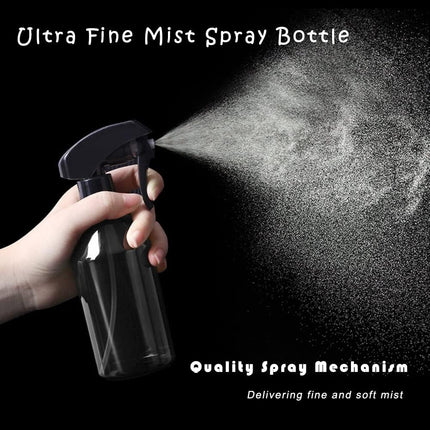 Plant Mister Water Spray Bottle - Fine Mist Spray Bottle for Flowers, Plants, Gardening, Cleaning Solutions - 10oz, Plastic.