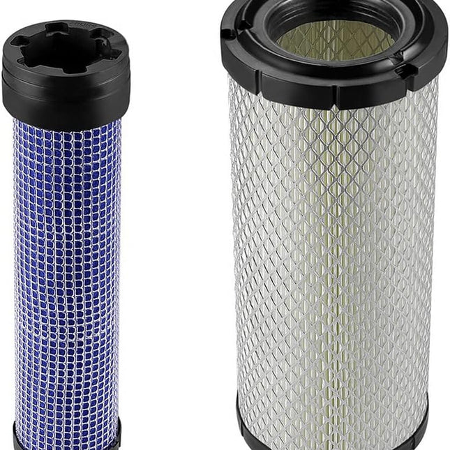 For Kawasaki 11013-7044 & 11013-7045 Inner & Outer Air Filter Cleaners Combo OEM for Donaldson Kohler 25-083-01-S P821575 & P822858.