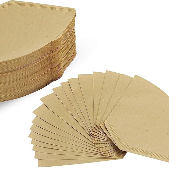 #4 Cone Coffee Filters (Natural Unbleached, 100).