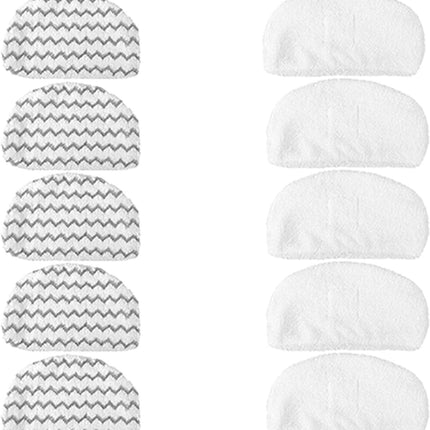 10PK  Replacement Pads Compatible with Bissell Powerfresh Steam Mop 1940 1440 1806 1544 2075 2685 Series 19401 19404 19409 1940A 1940F 1940N 1940T 1940Q 1940W B0006 15441 15443 2181 2814.