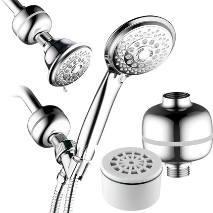 AquaCare by HotelSpa 1139 Replacement Disposable Enriched KDF Cartridge for Compact Universal Shower Filter or Filtered Shower Heads/Handheld Showers.