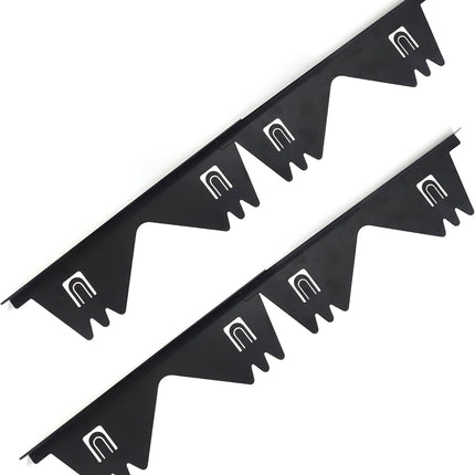 Stainless Steel Stove Gap Covers - 304 Stove Gap Filler, Easy retractable Length 13.8" to 27.5", Width 0.79", Heat Resistant Guard Between Stove Top & Counter, 2 Pck.