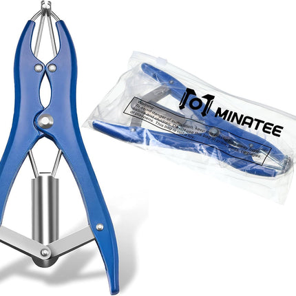 Balloon Expander Pliers Balloon Stuffing Tool Blue Stainless Steel Balloon Stretcher Sequin Filling Pliers for Filling Balloon Sequins Petals Home Party Activities(Simple Style).