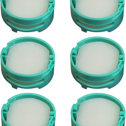 [6 Pack] Replacement for Shark Odor Neutralizer Cartridge AZ3002 LA702 ZU102 Accessories Replacement for Shark Vacuum Cleaner Odor Neutralizer And air Purifier HP302. -1541fc3000,Teal.