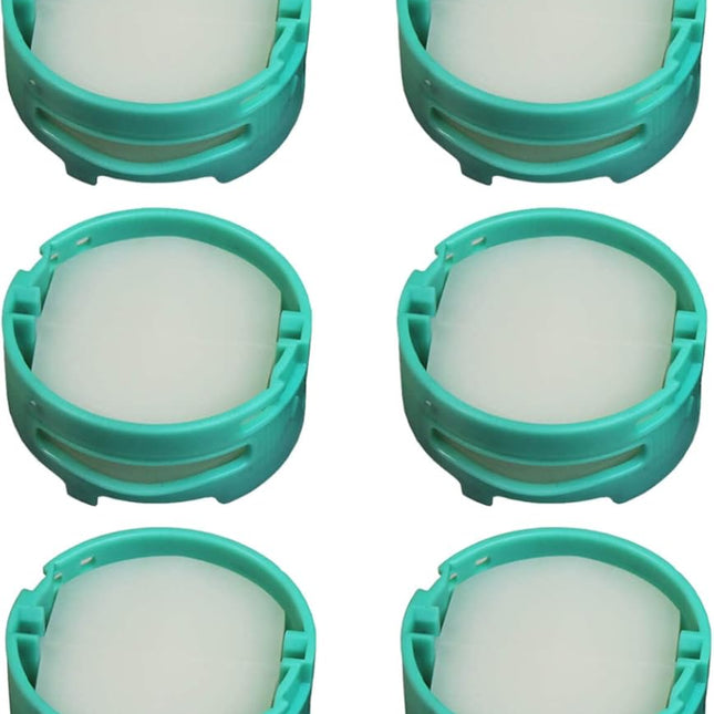 [6 Pack] Replacement for Shark Odor Neutralizer Cartridge AZ3002 LA702 ZU102 Accessories Replacement for Shark Vacuum Cleaner Odor Neutralizer And air Purifier HP302. -1541fc3000,Teal.