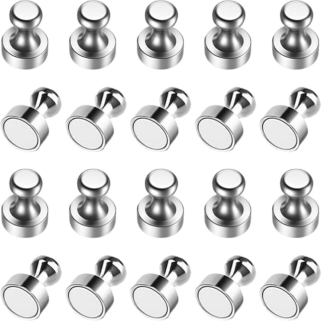 Fridge Magnets, Refrigerator Magnets, Strong Magnets for Whiteboard, Small Magnets Perfect for Classroom Office Kitchen Accessories Decorative Locker Magnetic 20PCS in a Box.