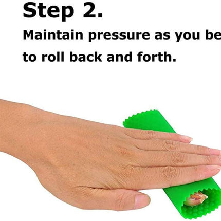 Garlic Peeler Skin Remover Roller Keeper,Easy Quick to Peeled Garlic Cloves with Silicone Tube Roller Garlic Peeling Kitchen Tool(3 Colors).