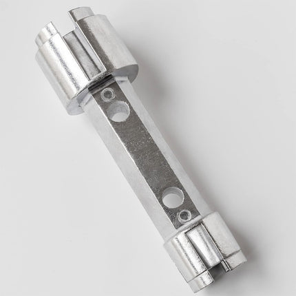 Tub Drain Remover Wrench Removal Tool Dual Ended Dumbell for Bath Drains Heavy Duty Aluminum.