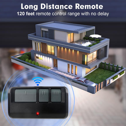 893MAX Garage Door Opener Remote, for LiftMaster/Chamberlain/Craftsman Garage Door Opener, Replaces 893LM G953EV-P2 371LM 373LM 890MAX 971LM 973LM（2 Pack）.