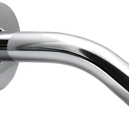 6-inch Stainless Steel Shower Arm for Shower Head Extension with Flange.