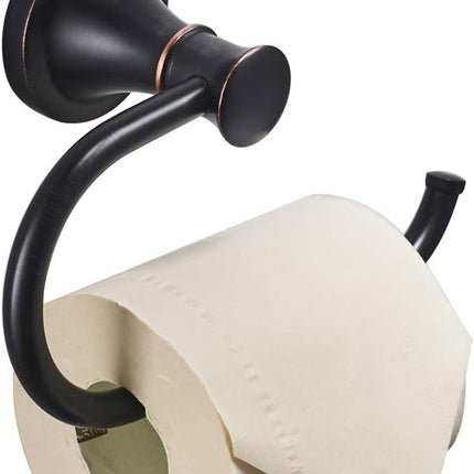 Oil Rubbed Bronze Toilet Tissue Paper Holder Oil Rubbed Bronze Bathroom Accessories Toilet roll Paper Hanger, Wall Mounted, Rustproof.
