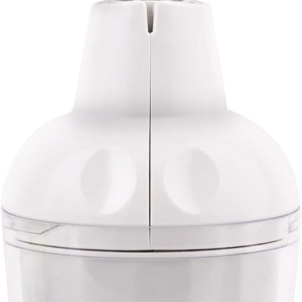 Vegetable Chopper, Food Chopper Manual Hand, Onion, Salad, Garlic, Nut & Veggie Cutter, Dishwasher Safe, White.