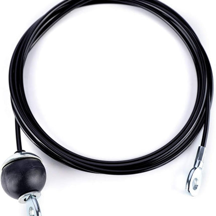 Fitness Pulley Cable,Replacement Cable Machine Accessories,Cable Attachments for Gym -Thick 5mm(0.2inch) Heavy Duty Steel Wire Rope Home  59".
