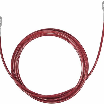 Replacement Cables for Home Gym, Fitness Pulley Cable, Weight Machine Cable -Thick 5mm(0.2inch) Heavy Duty Steel Wire Rope Gym  138''.