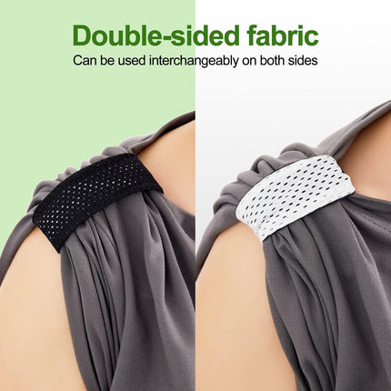 8 Count Softball Sleeve Holders Jersey Ties with Hook and Loop Fasteners Straps for Shirts Scrunchies T-Shirts Soccer Baseball Sports Activities(Black, White) Black, White.