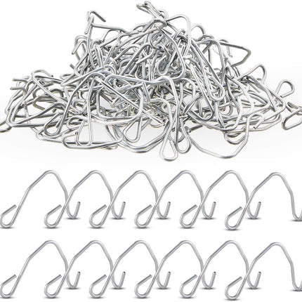 300 Pieces T Post Wire Clips Fence Fencing for Securing Galvanized Steel Barbed Garden Farm Highway Sport Fences.