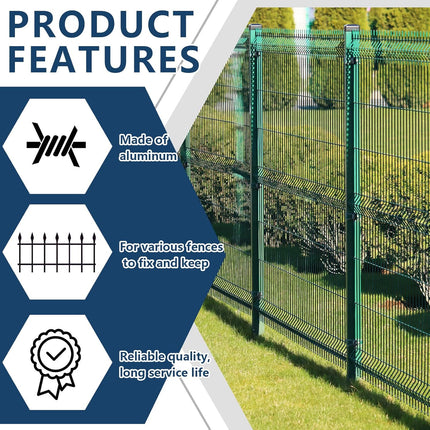 300 Pieces T Post Wire Clips Fence Fencing for Securing Galvanized Steel Barbed Garden Farm Highway Sport Fences.