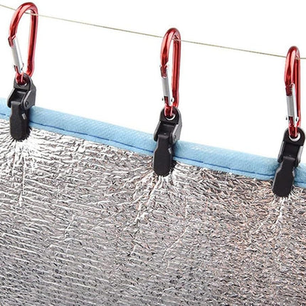 20pcs Small Tarp Clips Duty Lock Grip, Tent Awning Clamp For.