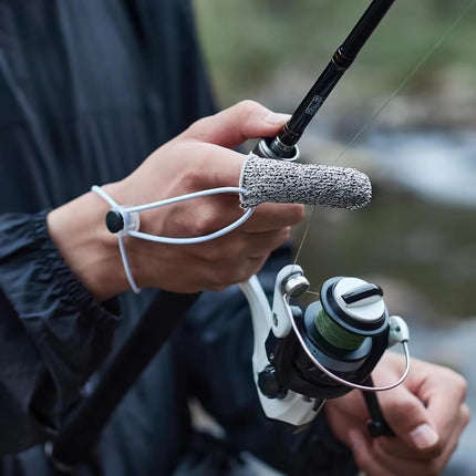 2Pcs Single Finger Fishing Gloves, Wear-Resistant Adjustable Universal Thumb Sleeve for Angling and Crafts -Perfect Festival Gift, Glove, Men Women.