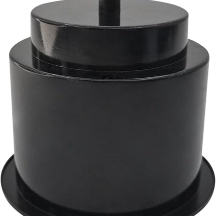 4Pcs Cup Holder Insert Plastic Universal Drop in Chrome with Drain, for RV Boat Car, Pontoon Table Sofa.